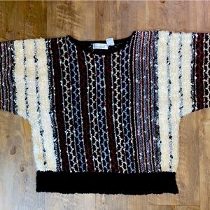 Jason Maxwell bohemian colorful blouse size large